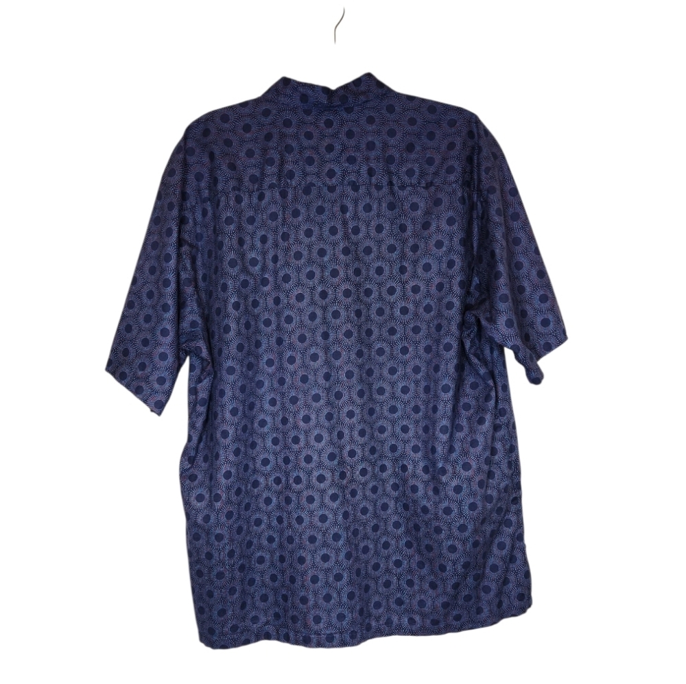 Tori Richard Starburst Print Button Down Short Sleeve Shirt Size XL - Picture 2 of 6